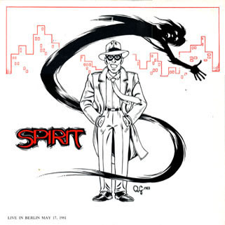 Spirit LP Live in Berlin May 17, 1981 front